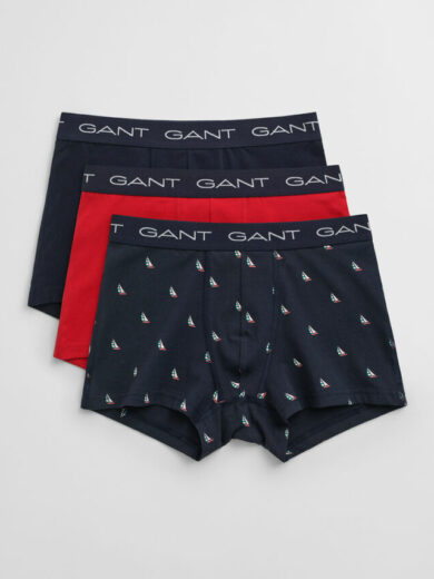 Lot de 3 caleçons à imprimé bateaux - GANT
