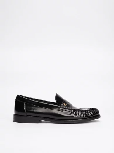 Mocassins en cuir à monogramme TH - TOMMY HILFIGER