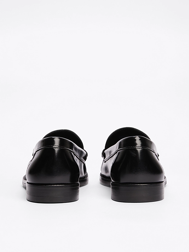 Mocassins en cuir à monogramme TH - TOMMY HILFIGER