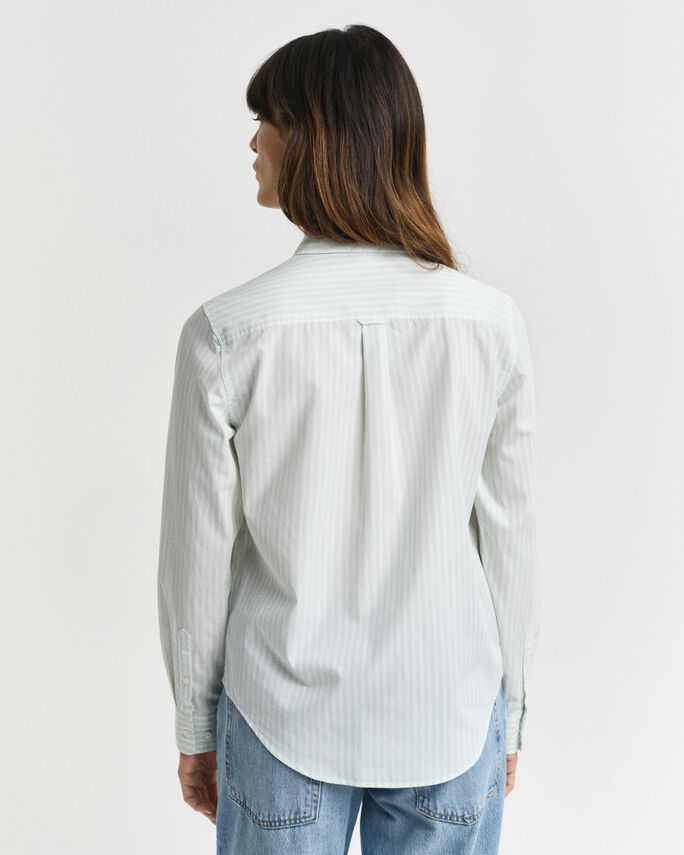 Chemise coupe regular en popeline à rayures - GANT