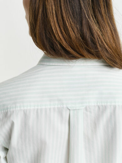 Chemise coupe regular en popeline à rayures - GANT