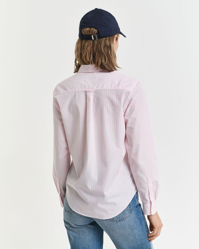 Chemise coupe regular en popeline à rayures - GANT