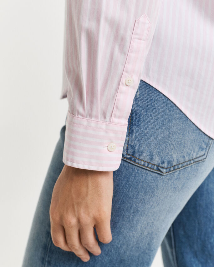 Chemise coupe regular en popeline à rayures - GANT