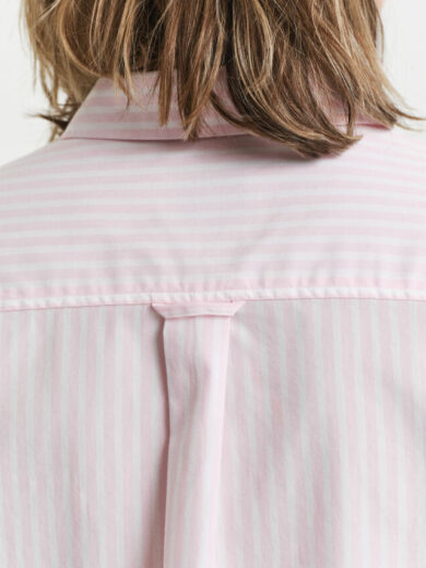 Chemise coupe regular en popeline à rayures - GANT