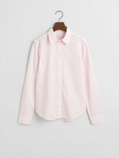 Chemise coupe regular en popeline à rayures - GANT