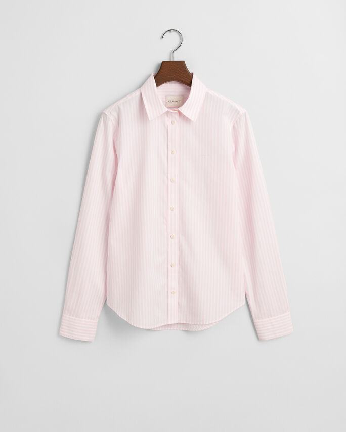 Chemise coupe regular en popeline à rayures - GANT