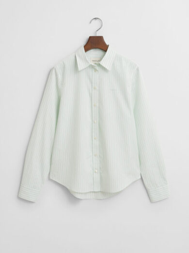 Chemise coupe regular en popeline à rayures - GANT