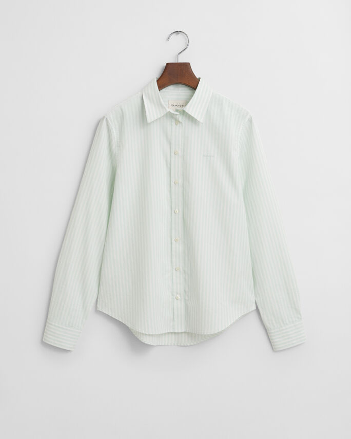 Chemise coupe regular en popeline à rayures - GANT
