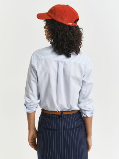 Chemise coupe regular en popeline à rayures - GANT