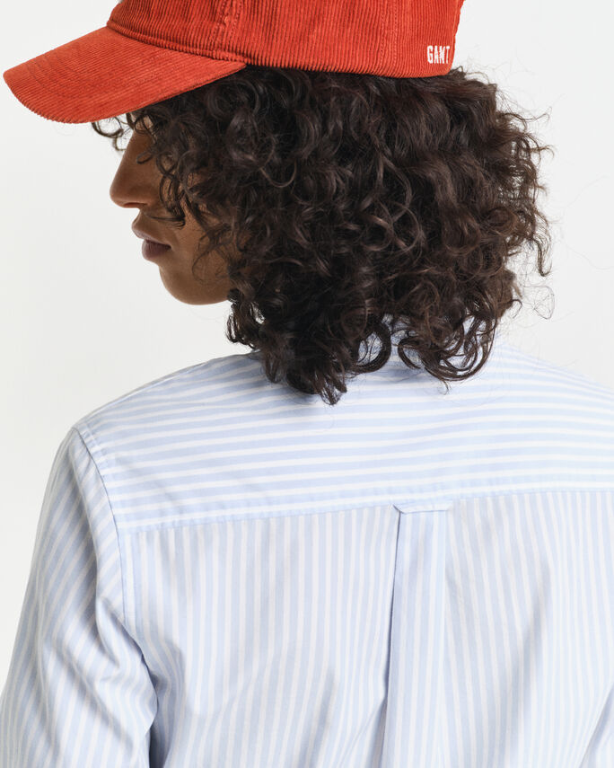 Chemise coupe regular en popeline à rayures - GANT