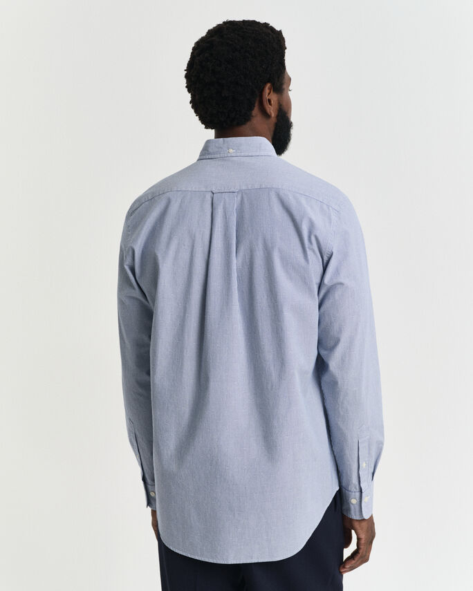 Chemise coupe regular à rayures et à pois dobby - GANT