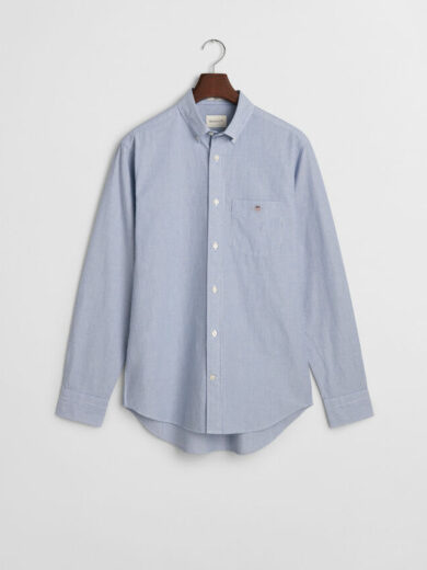 Chemise coupe regular à rayures et à pois dobby - GANT