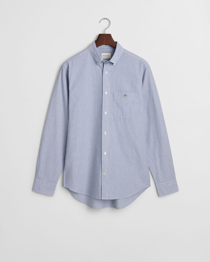 Chemise coupe regular à rayures et à pois dobby - GANT
