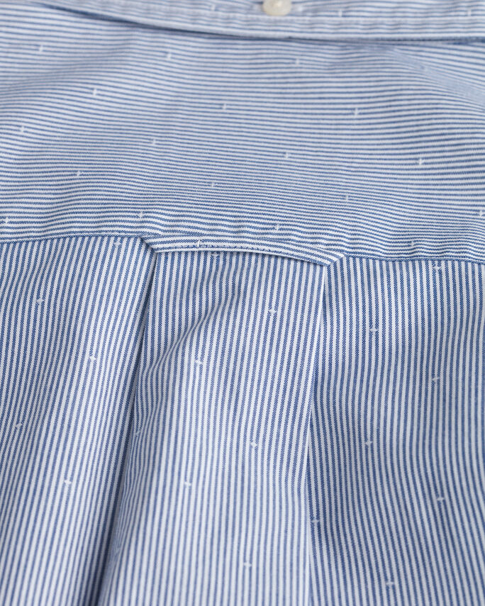Chemise coupe regular à rayures et à pois dobby - GANT