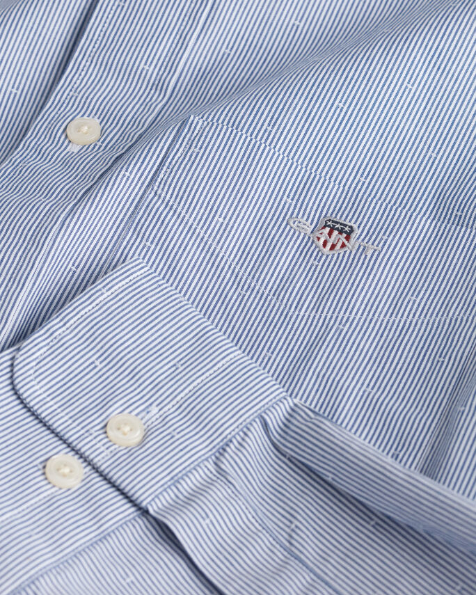 Chemise coupe regular à rayures et à pois dobby - GANT