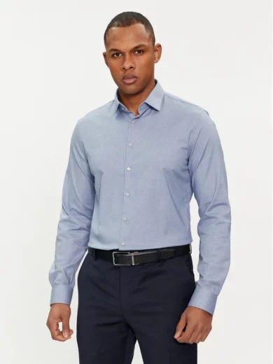 Chemise slim fit bleu - CALVIN KLEIN