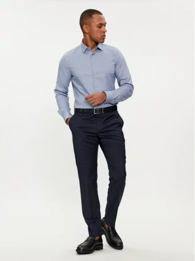 Chemise slim fit bleu - CALVIN KLEIN