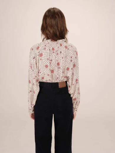 Blouse manches longues imprimé floral SCARLETT - Grace&Mila