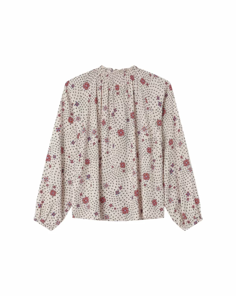 Blouse manches longues imprimé floral SCARLETT - Grace&Mila