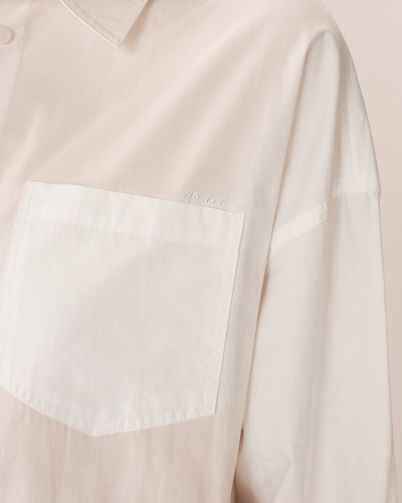 Chemise oversize en coton SIRA - Grace&Mila