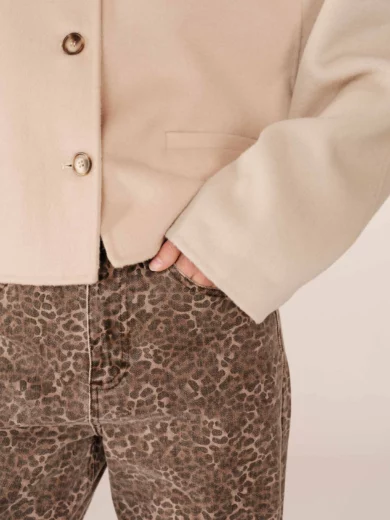 Manteau coupe boxy STOMY - Grace&Mila