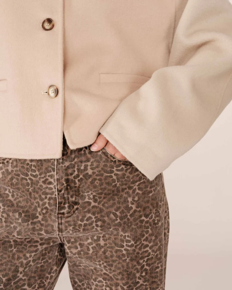 Manteau coupe boxy STOMY - Grace&Mila
