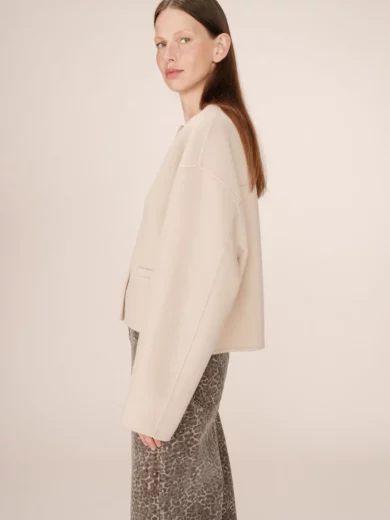 Manteau coupe boxy STOMY - Grace&Mila