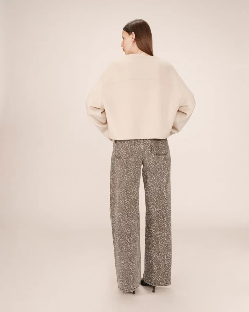 Manteau coupe boxy STOMY - Grace&Mila