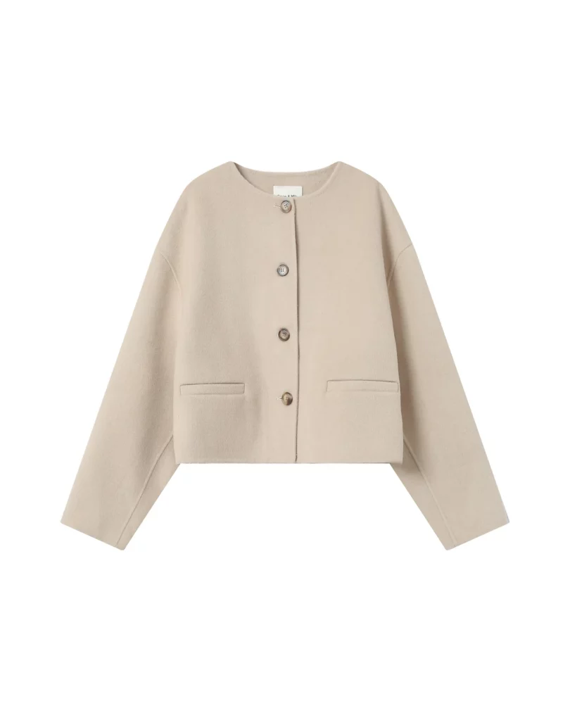 Manteau coupe boxy STOMY - Grace&Mila
