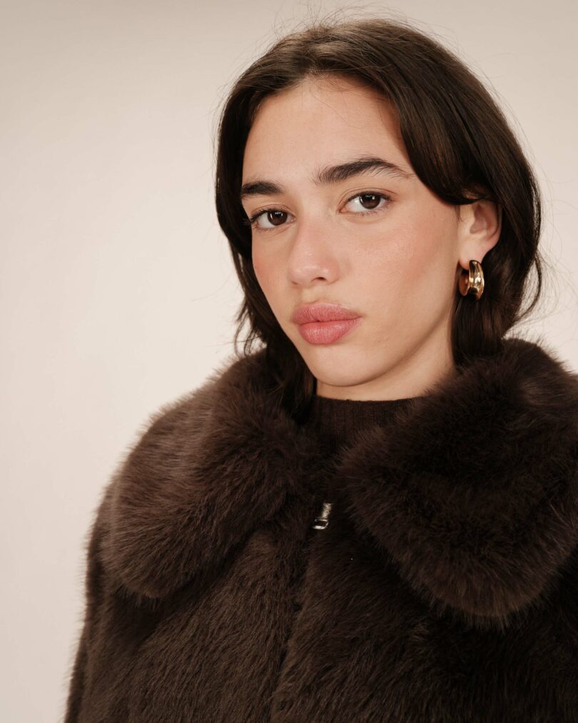 Manteau court en fausse fourrure Shonna - Grace&Mila