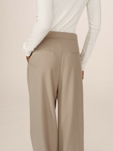 Pantalon de tailleur à plis STROKES - Grace&Mila
