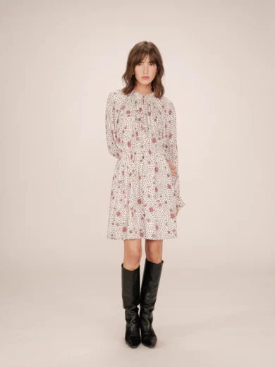 Robe courte imprimé SENTIMENTALE - Grace&Mila