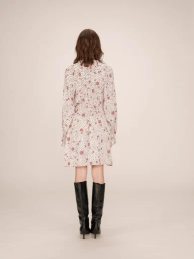 Robe courte imprimé SENTIMENTALE - Grace&Mila