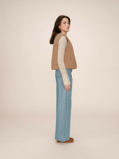 Veste sans manches matelassée et réversible SETH - Grace&Mila