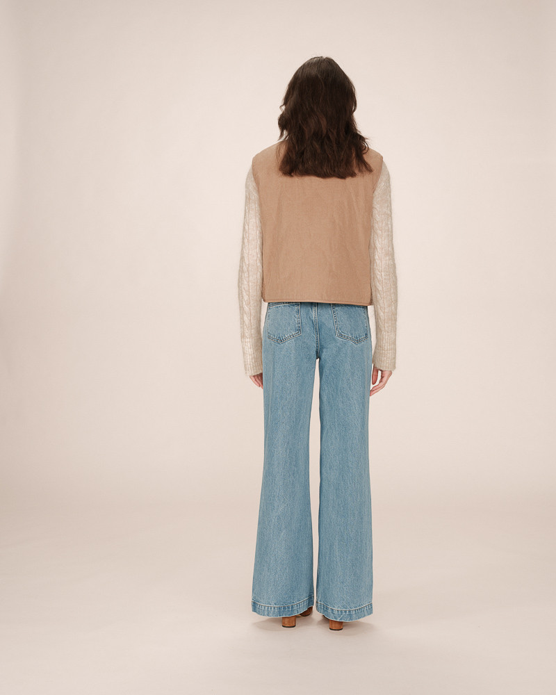 Veste sans manches matelassée et réversible SETH - Grace&Mila