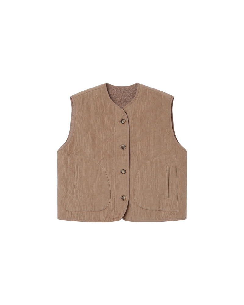 Veste sans manches matelassée et réversible SETH - Grace&Mila