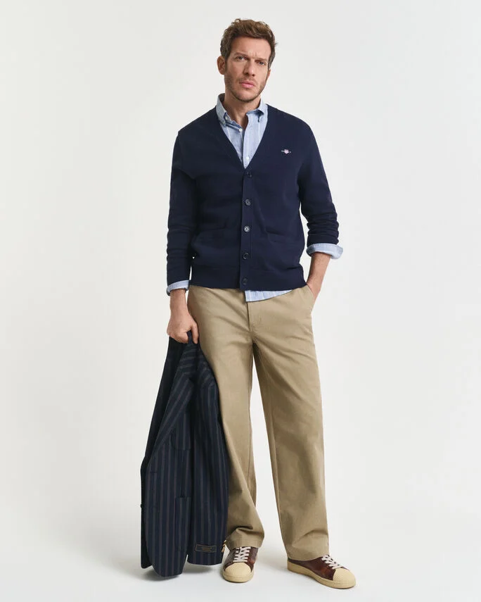Cardigan décontracté en coton - GANT