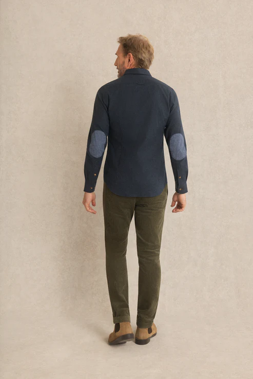 Chemise Slim en flanelle - Vicomte A