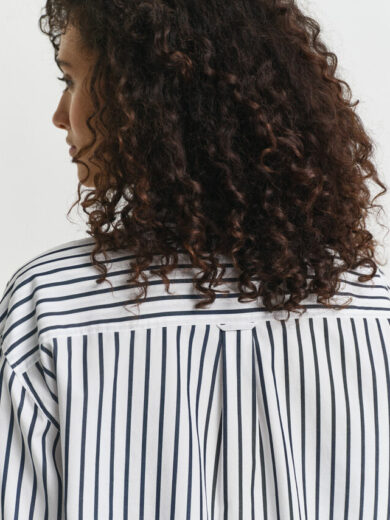 Chemise coupe décontractée à rayures - GANT