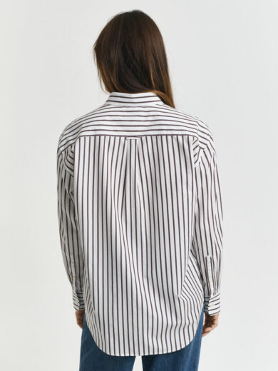 Chemise coupe décontractée à rayures - GANT