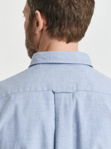 Chemise coupe regular en flanelle chinée - GANT