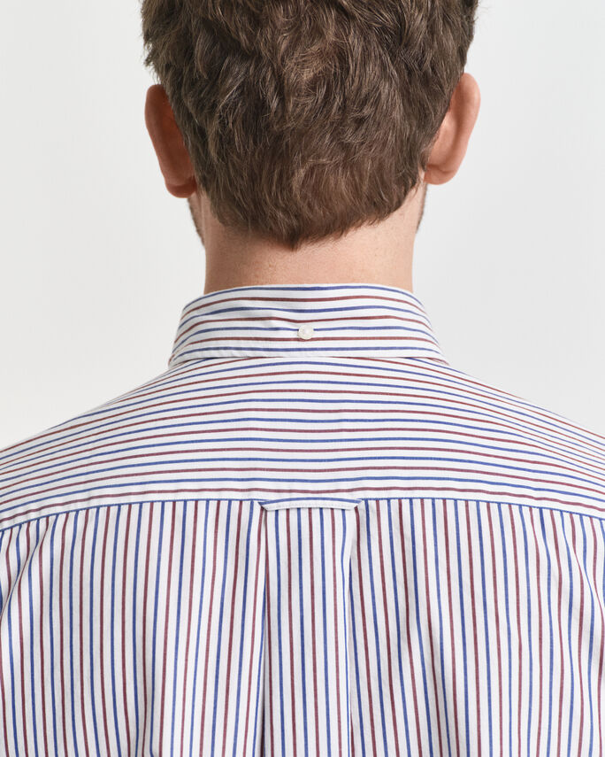Chemise coupe regular en popeline à rayures - GANT