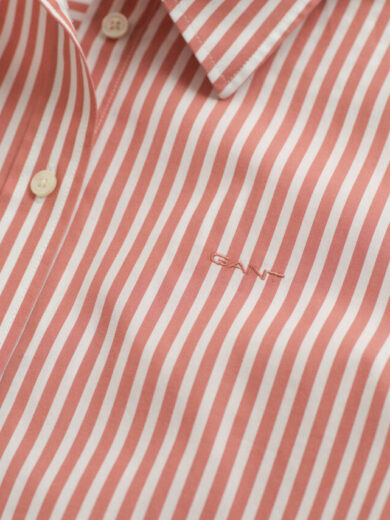Chemise coupe regular en popeline à rayures - GANT