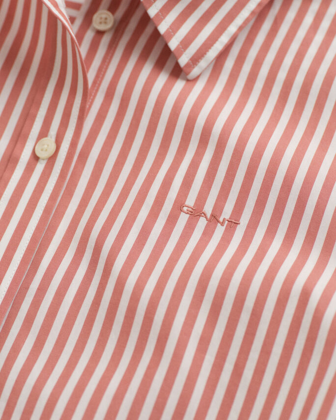 Chemise coupe regular en popeline à rayures - GANT