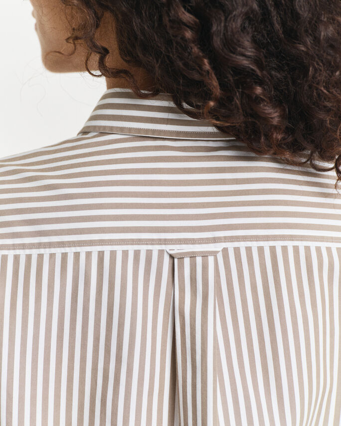 Chemise coupe regular en popeline à rayures - GANT