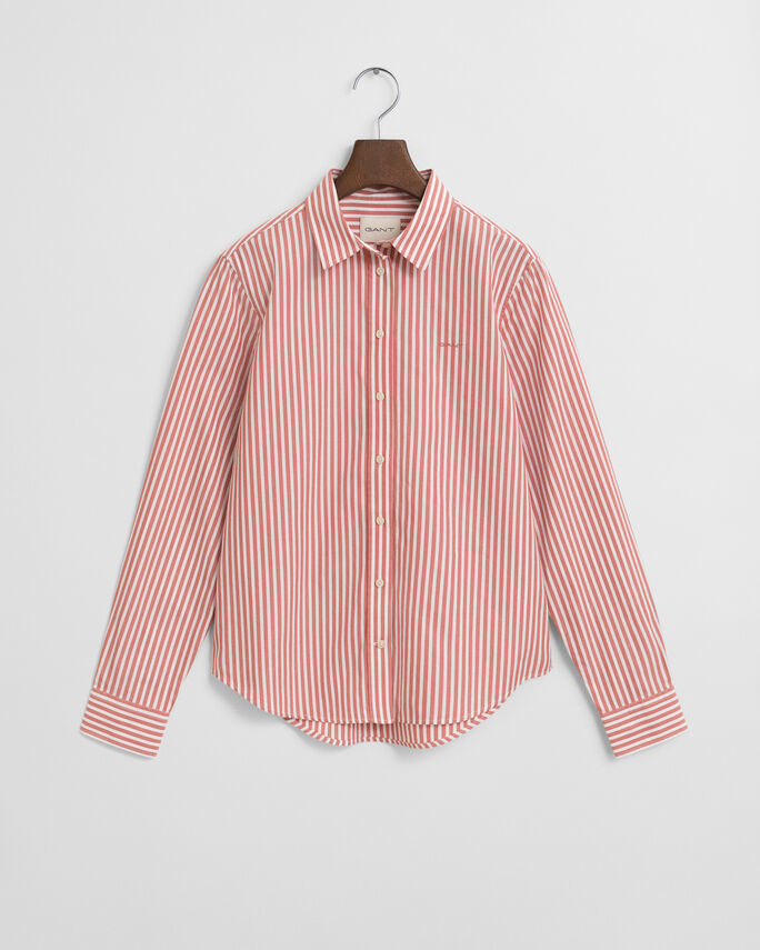 Chemise coupe regular en popeline à rayures - GANT