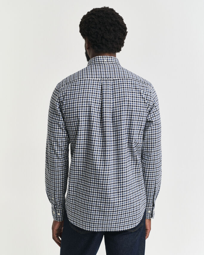 Chemise coupe regular en sergé vichy - GANT
