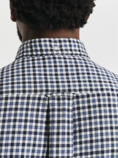 Chemise coupe regular en sergé vichy - GANT