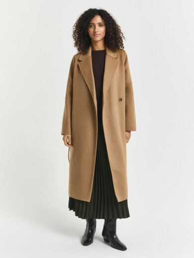 Manteau cousu main avec ceinture - GANT