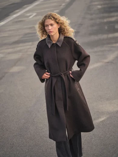 Manteau en laine - Mos Mosh